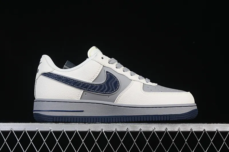 All categories Nk Air Force 1 Air Force series Nk Air Force 1 Low Air Force low top Nike Air Force 1'07 Low BaPe co-branded beige gray blue Air Force 1 low top casual sneakers SM6668-111